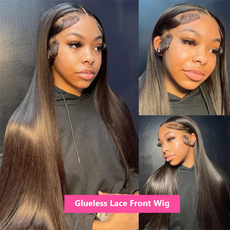 Bling Hair Pre-Everything Glueless 13x4 Lace Frontal Wig Straight Human Hair