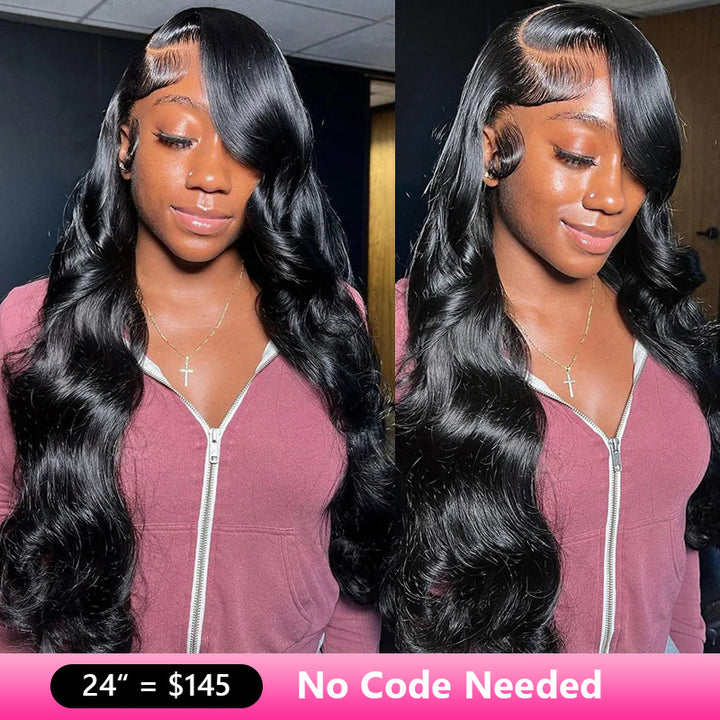 Bling Hair Body Wave 13x4/13x6 Lace Front Human Hair Wigs 180% Density