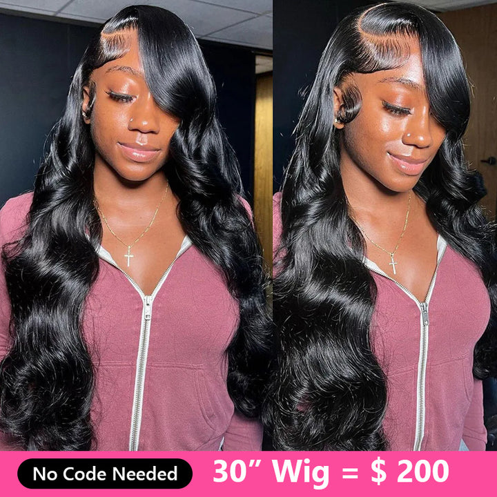 Bling Hair Body Wave 13x4/13x6 Lace Front Human Hair Wigs 180% Density