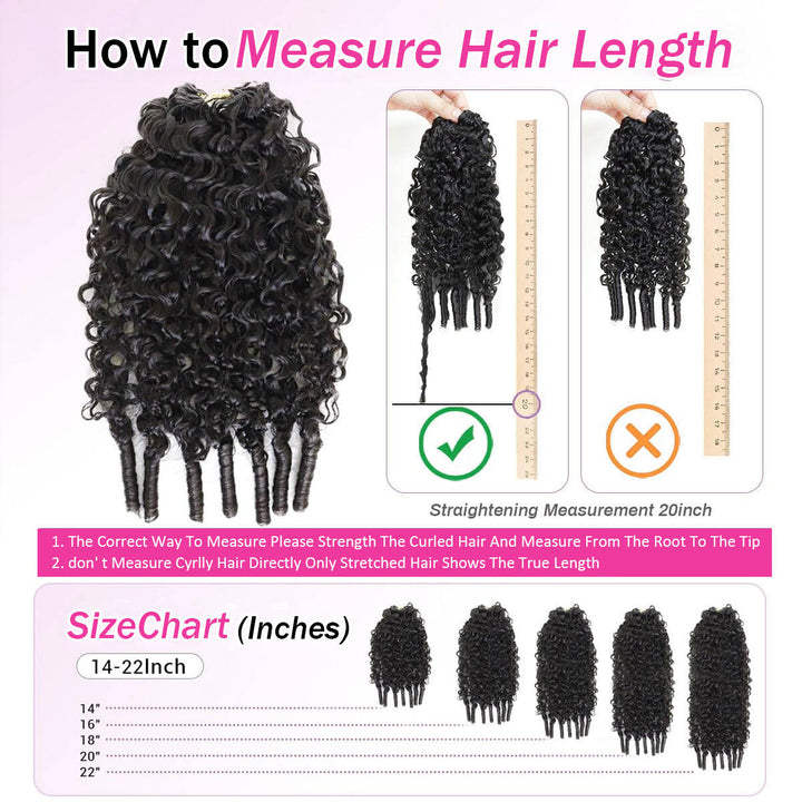 Bling Hair New In Burmese Curly Crochet Human Hair, Designed for Miracle Knots Boho Braids Plush Texture Time-Saving Wear