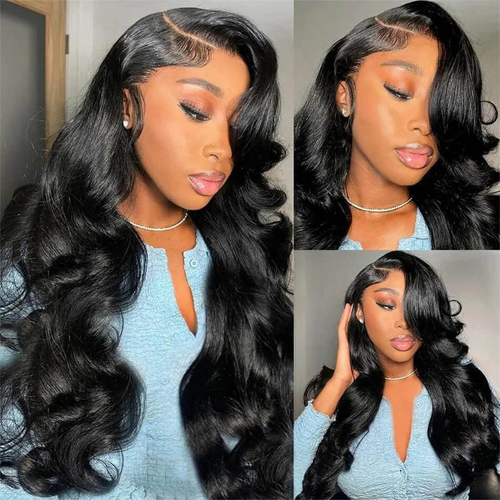 Pull & Go 13x6 13x4 Full Frontal Body Wave Glueless Lace Front Human Hair Wigs Pre-Everything