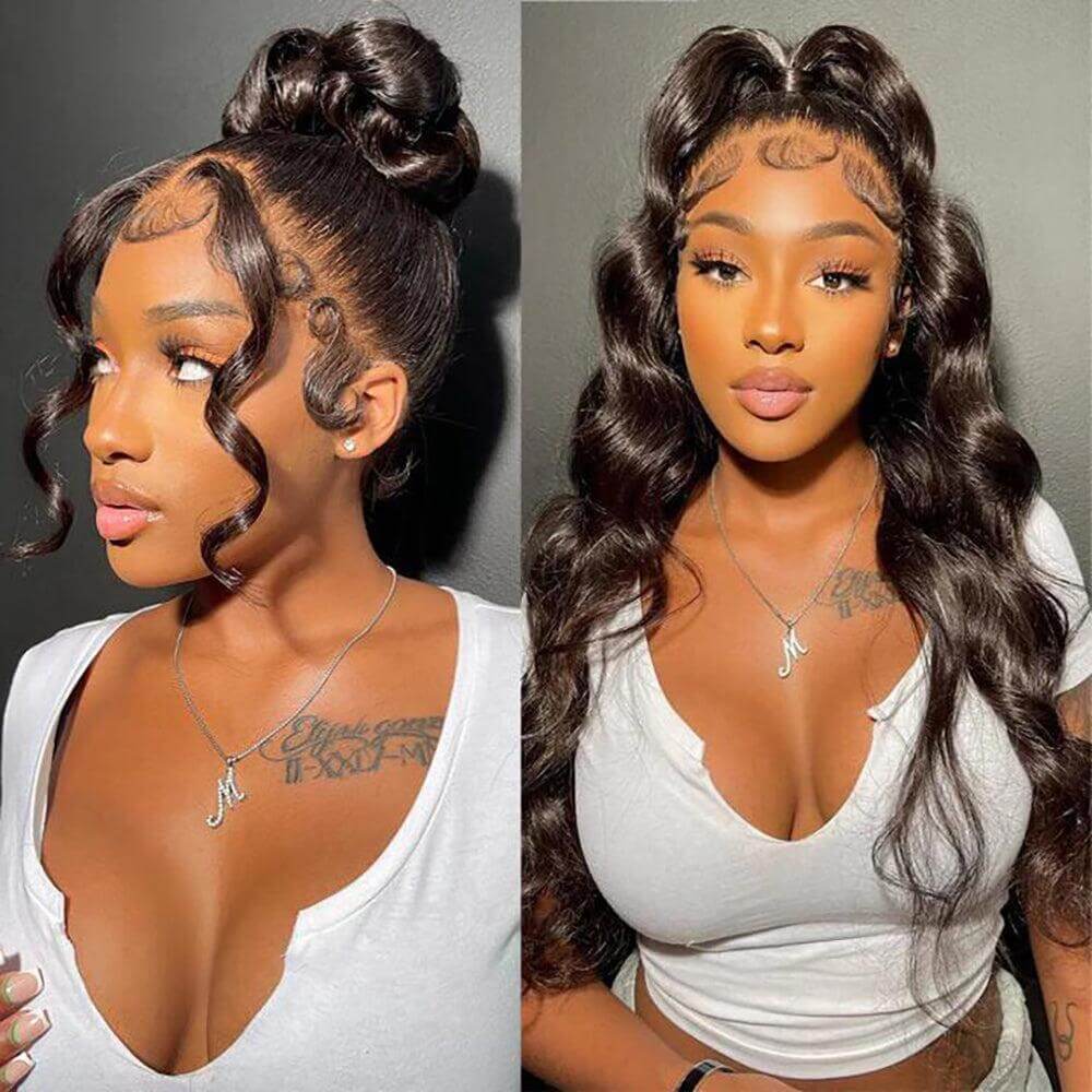 Super Sale 360 Transparent Body Wave Lace Frontal Wigs Influencers Recommend