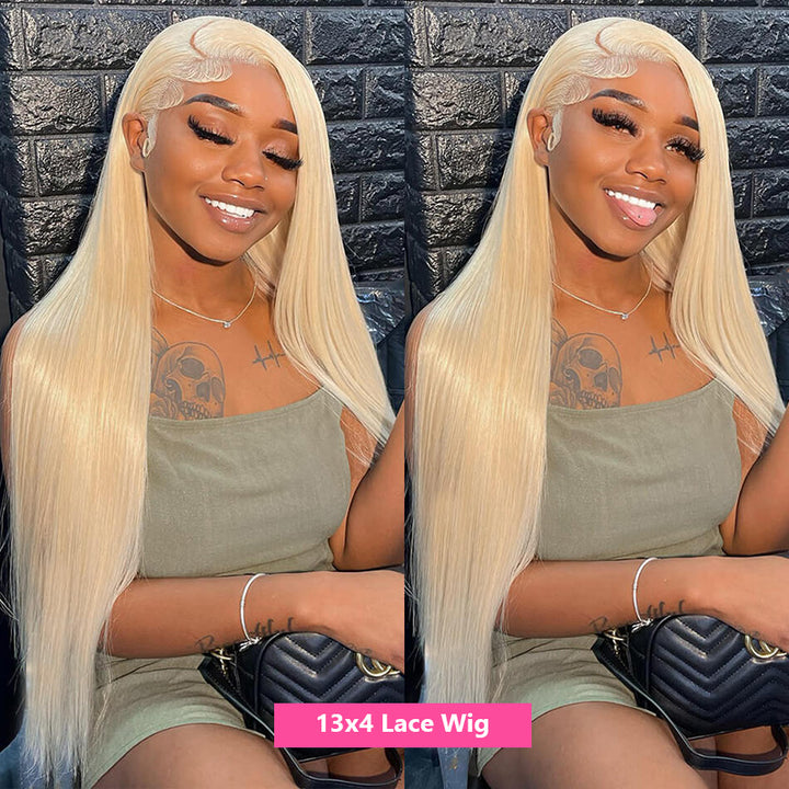 Super Sale 613 Lace Frontal Wig Blonde 13x4 13x6 Transparent Lace Frontal Wigs 180% Density