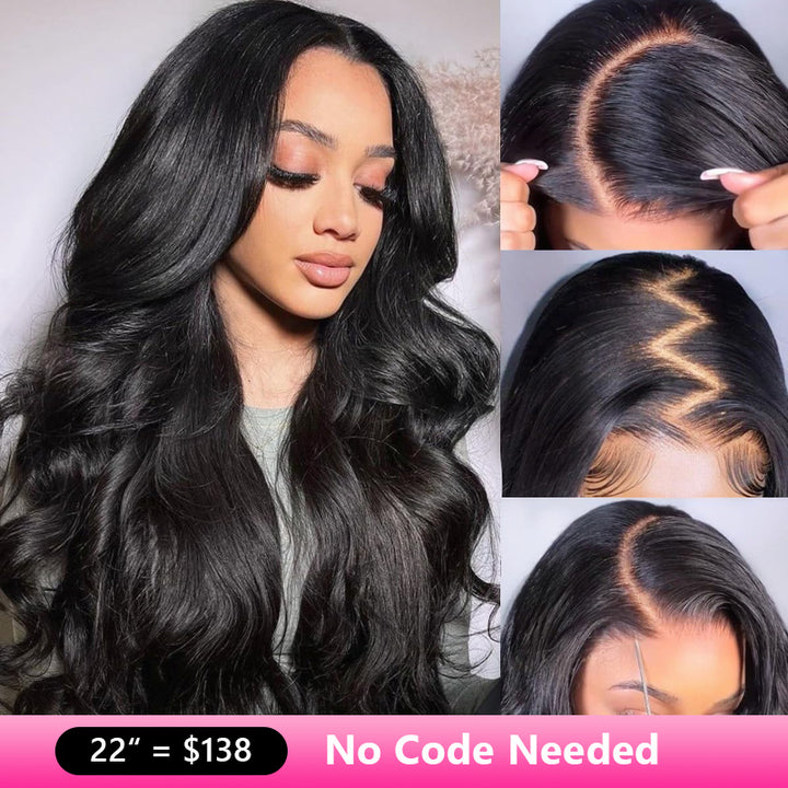 Ready to Wear 7x5 6x4 Glueless Human Hair Wigs Pre-Everything Body Wave Lace Closure Wig