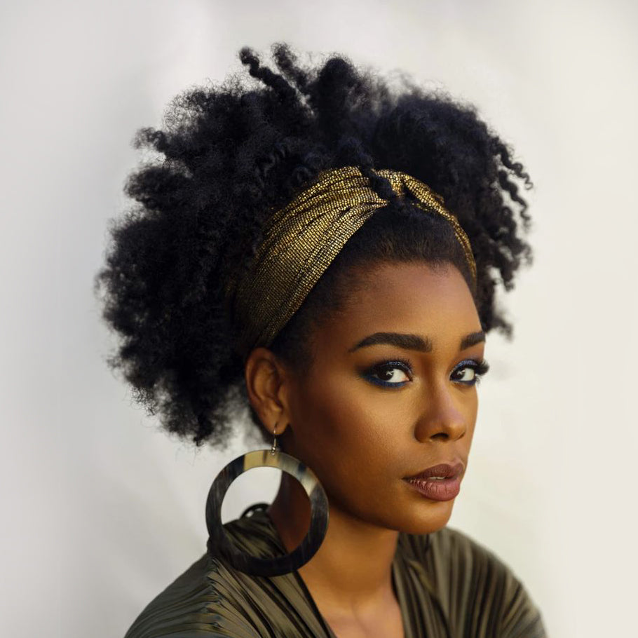 Afro kinky Curly Headband Human Hair Wigs Full Machine Made Brazilian Remy Human Hair Wigs For Women