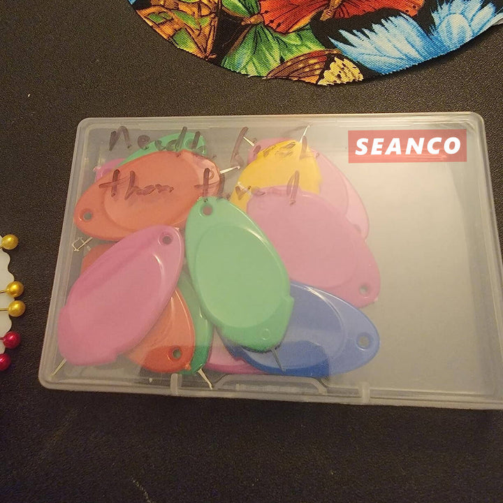 Needle Threaders for Hand Sewing with Clear Box, Simple Needle Threader