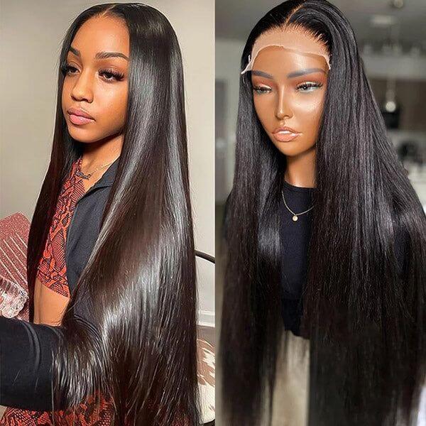 5x5 Crystal Lace Closure Wig Affordable Human Hair Wigs With Natural Hairline
