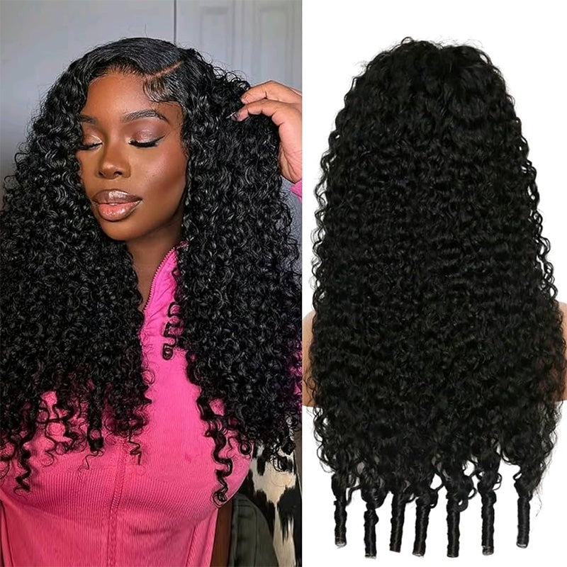 Burmese Curly 13x4 13x6 Full Lace Frontal Human Hair Wigs 180% 250% Density