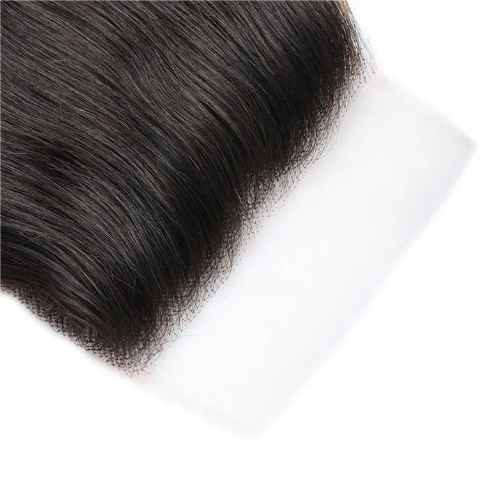 Body Wave 5x5 HD Lace Closure Brazilian Human Hair Free Part Pre Plucked with Baby Hair