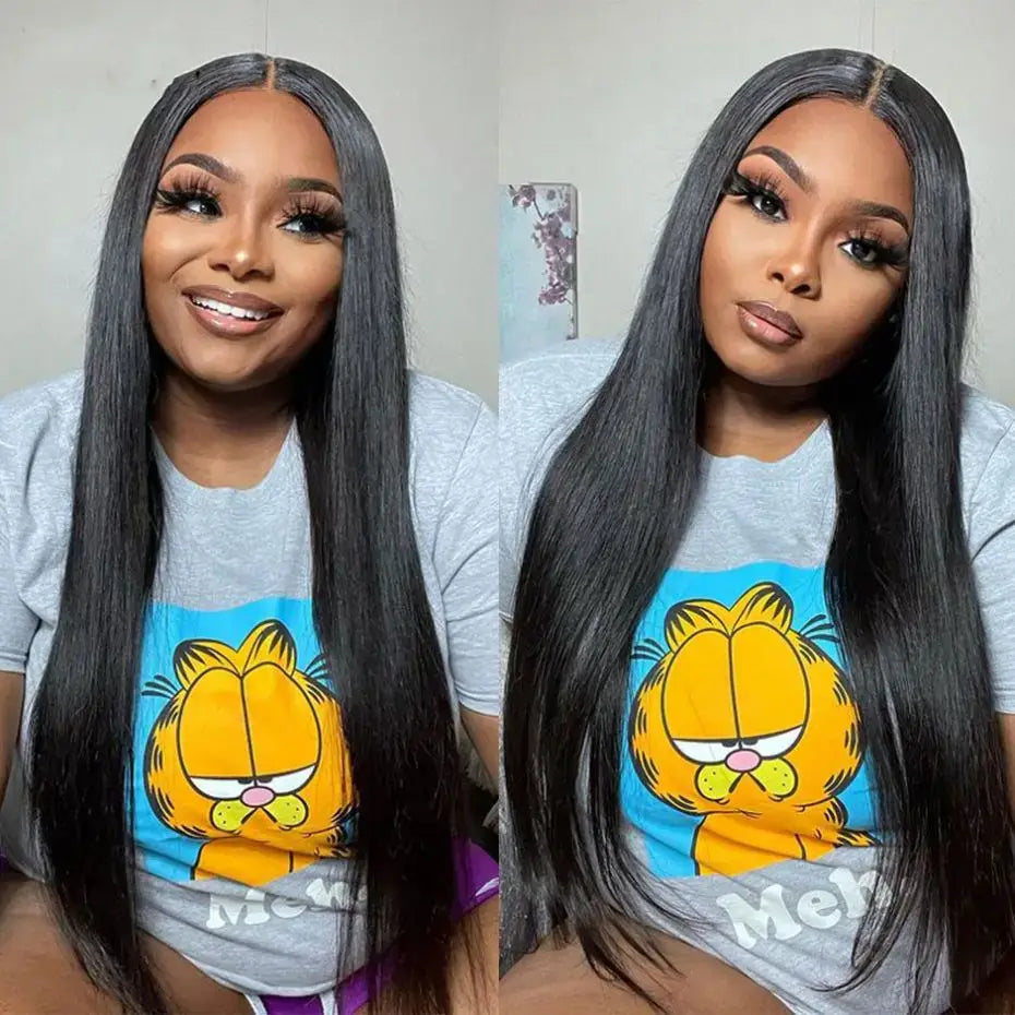 Ready to Wear Straight Out of the Box Glueless Lace Closure Wig with Pre Cut Lace