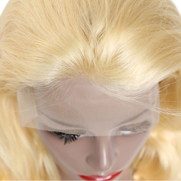 360 Transparent HD Lace Frontal 613 Wigs Brazilian Body Wave Human Virgin Hair Wigs Bling hair