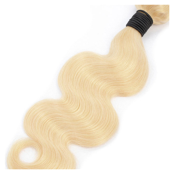 Bling Hair single Body Wave human hair bundle in colour 613