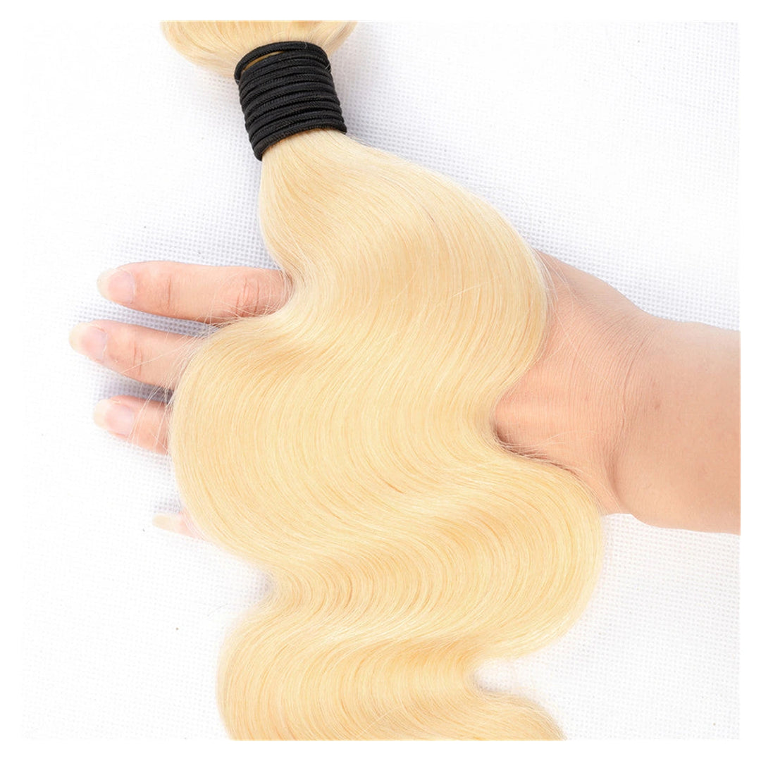 Bling Hair single Body Wave human hair bundle in colour 613
