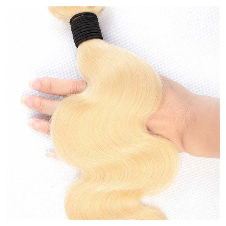 Bling Hair single Body Wave human hair bundle in colour 613