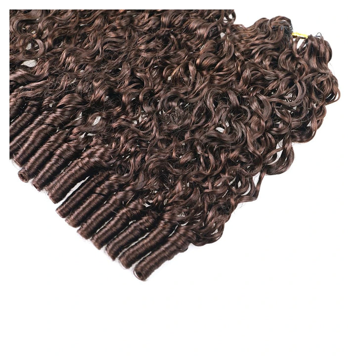 Burmese Curly human hair crochet extensions — #4