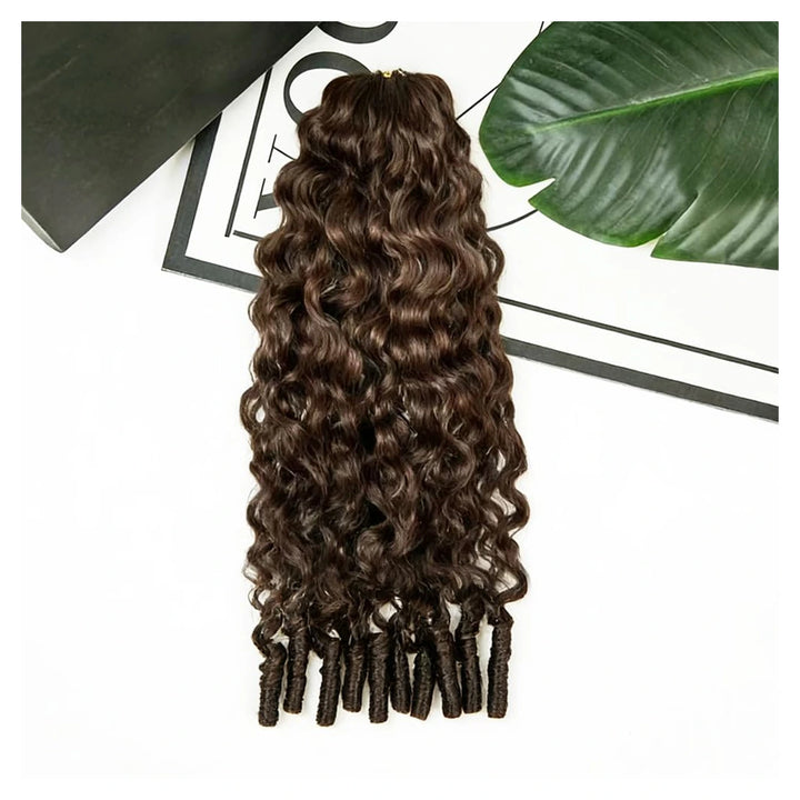 Burmese Curly human hair crochet extensions — #4