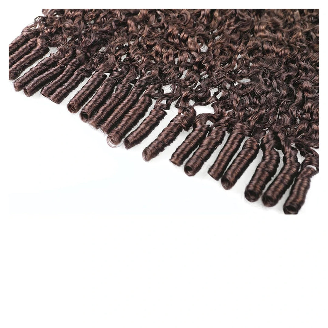 Burmese Curly human hair crochet extensions — #4