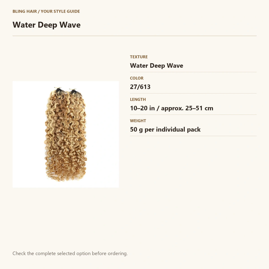 Verified selection guide: Water Deep Wave — 27/613