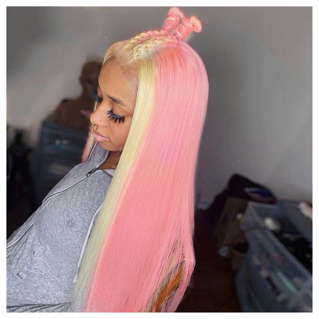 Straight / Body Wave — Blonde and pink — gallery-02