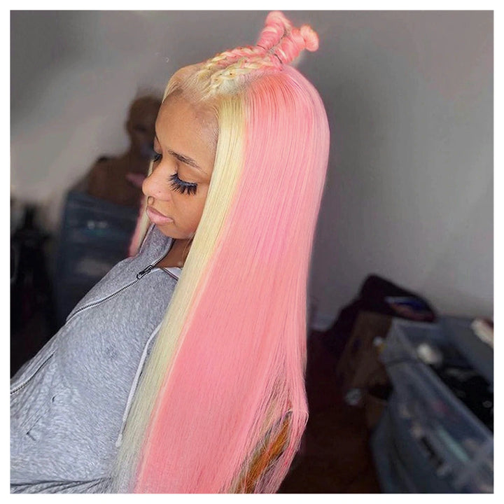 Straight / Body Wave — Blonde and pink — gallery-02