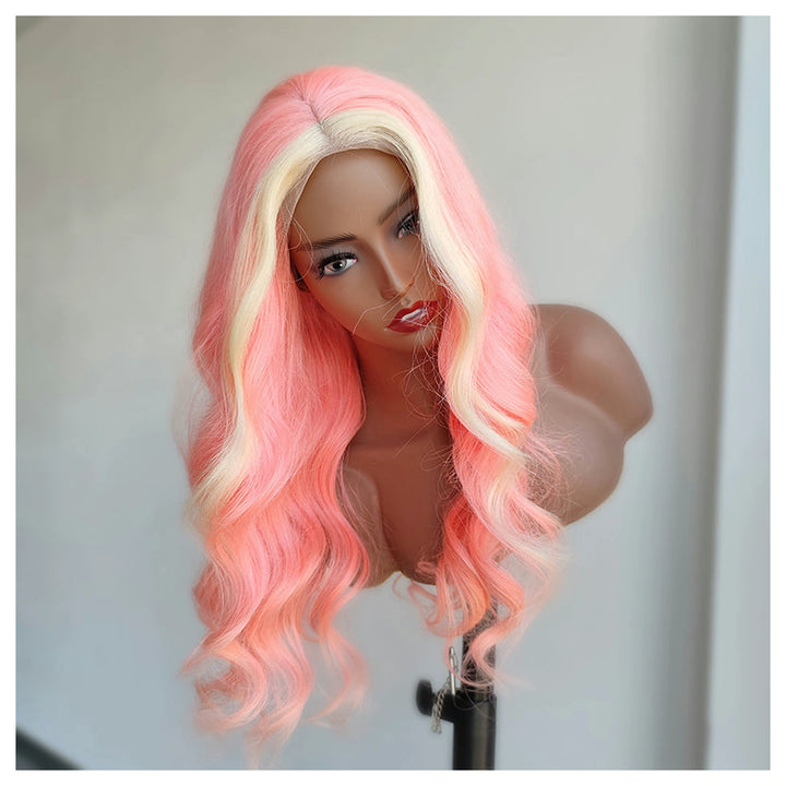 Straight / Body Wave — Blonde and pink — gallery-04