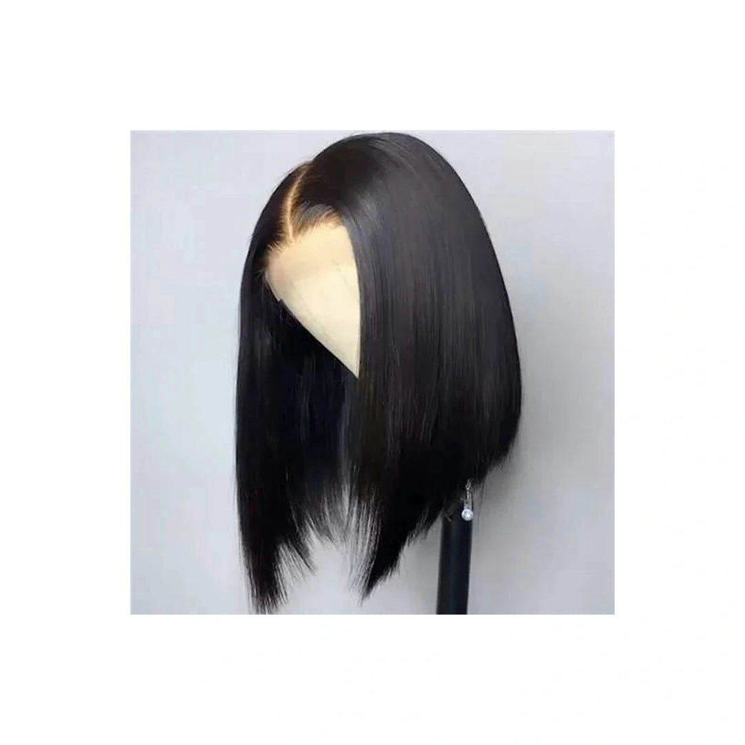 Straight with Bangs / Straight Bob — 99J + Natural Black — gallery-03