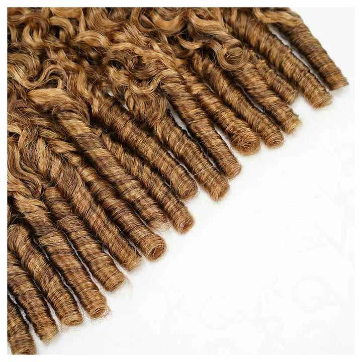 Burmese Curly crochet human hair, #P4/27 — gallery 05