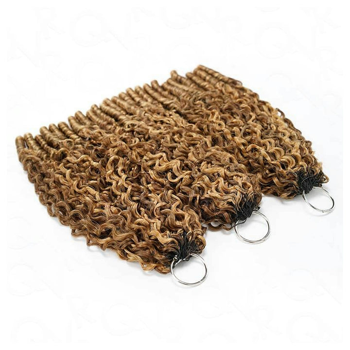 Burmese Curly crochet human hair, #P4/27 — gallery 09