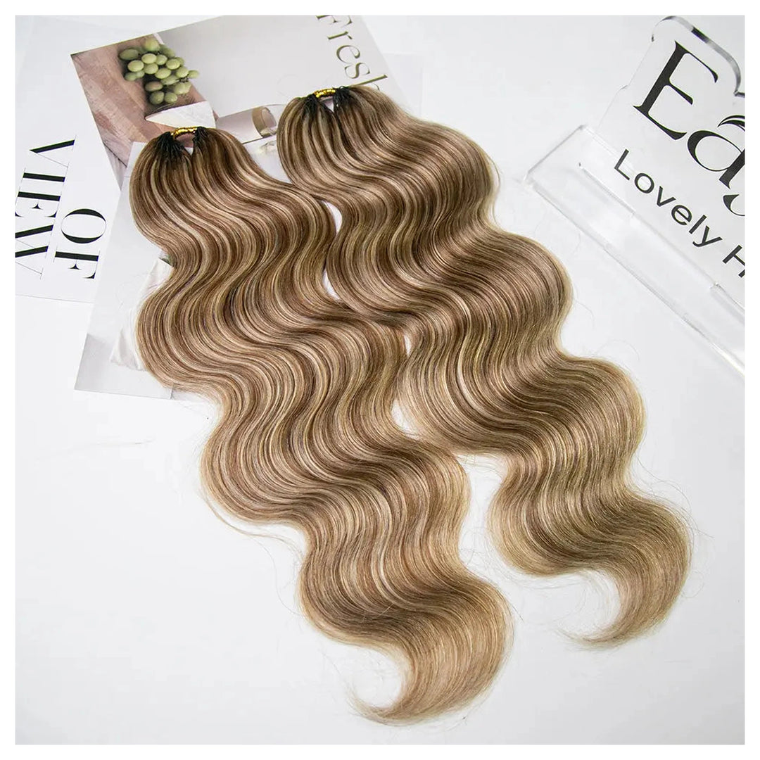 Body Wave crochet human hair, 27/30/613 — gallery 04