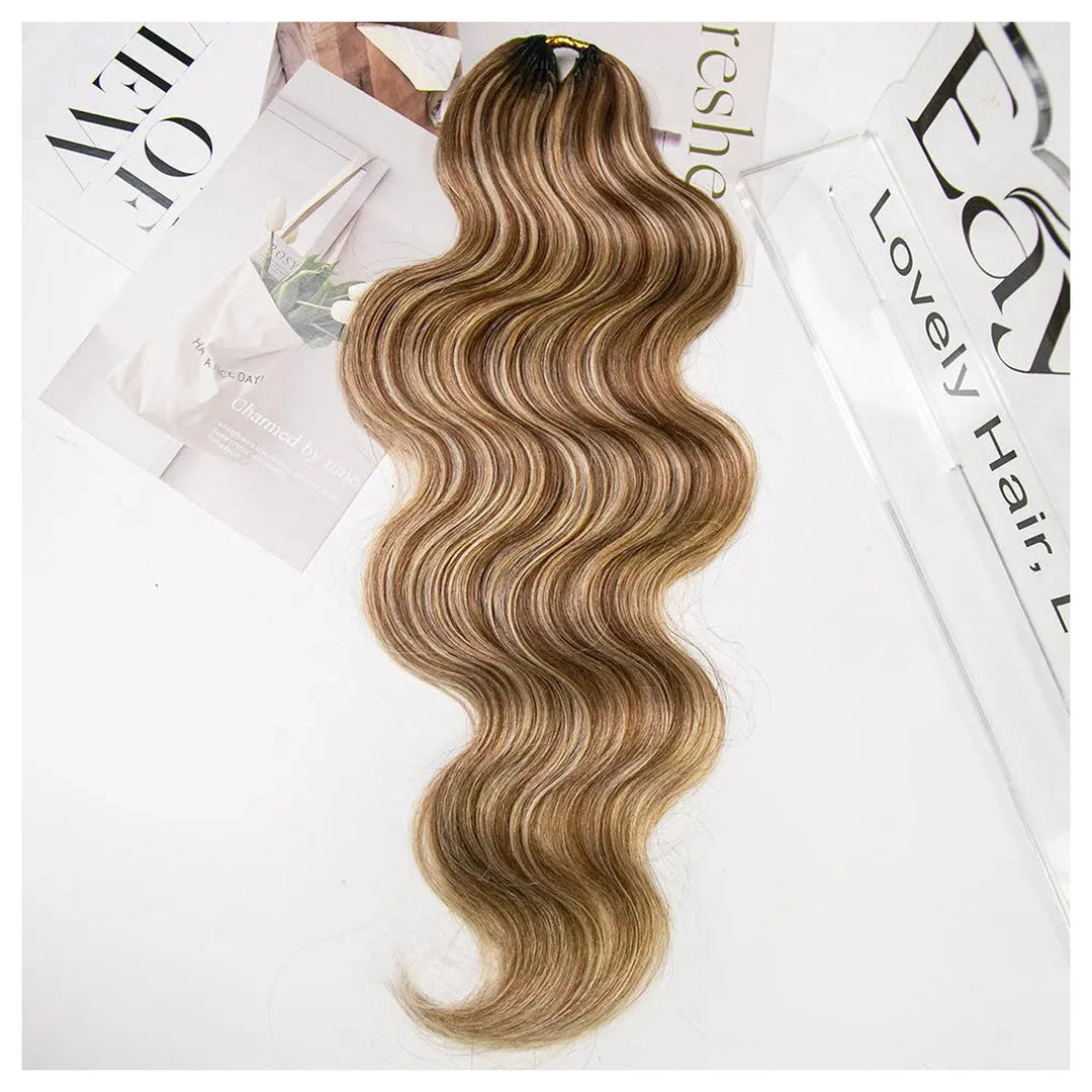 Body Wave crochet human hair, 27/30/613 — main