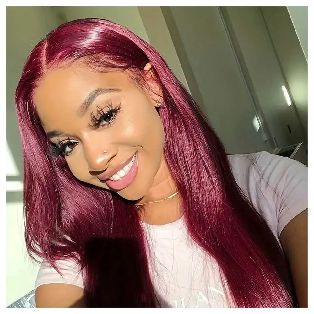 Straight / Body Wave 99J Burgundy — gallery 02