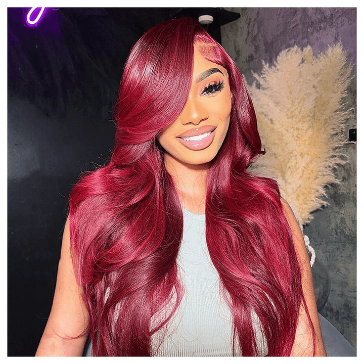 Straight / Body Wave 99J Burgundy — gallery 03