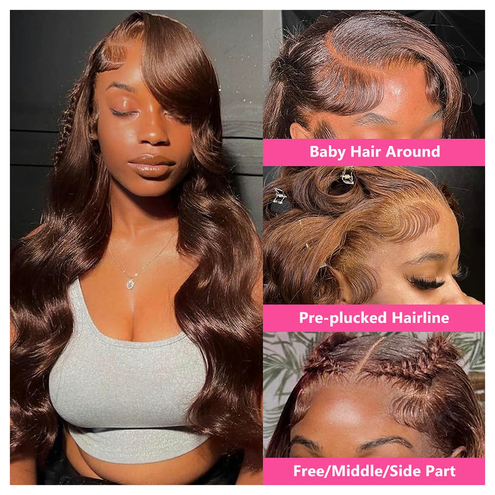 Body Wave #4 brown — gallery 02