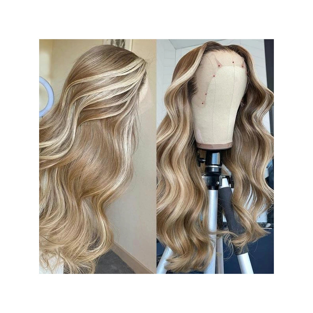 Body Wave Blonde balayage on brown — gallery 03