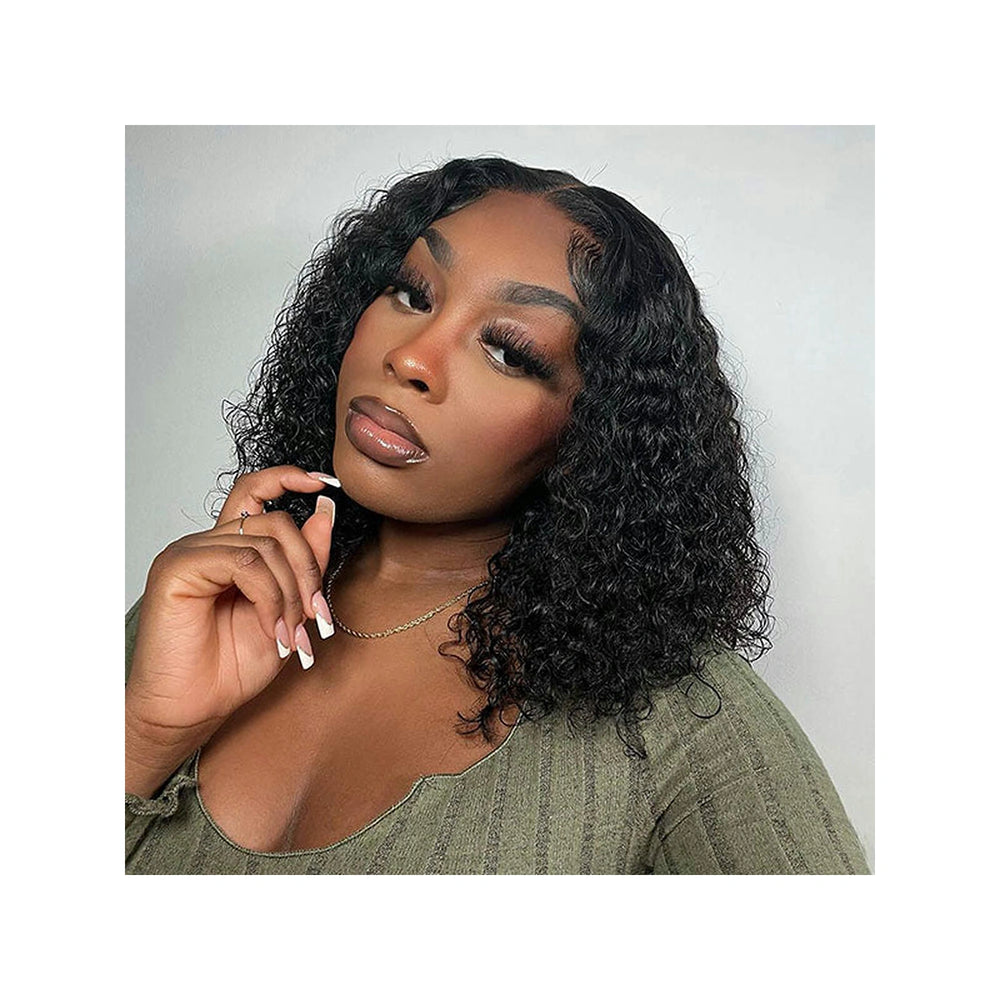 Kinky Curly Bob Natural Color — gallery 02
