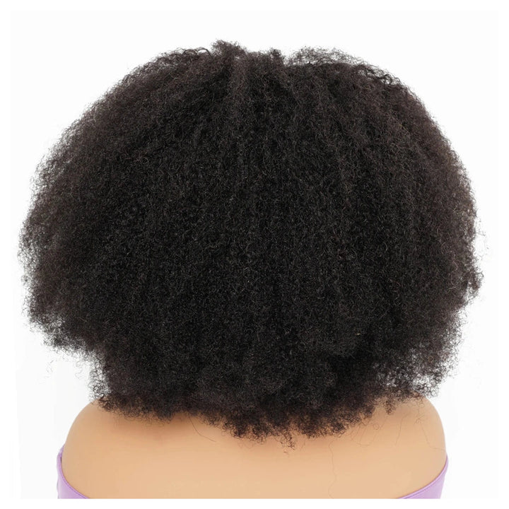 Afro Kinky Curly Bob Natural Black — gallery 04
