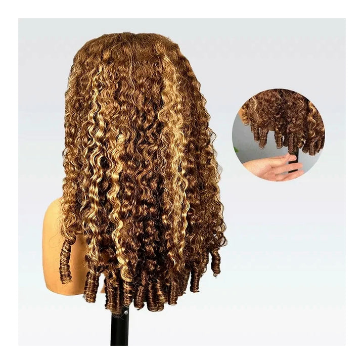 Burmese Curly Highlights Ombre — gallery 05