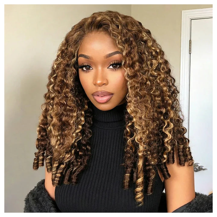 Burmese Curly Highlights Ombre — main
