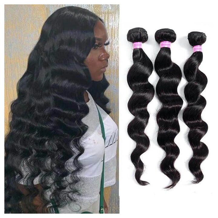 Loose Deep Wave Natural Black — main