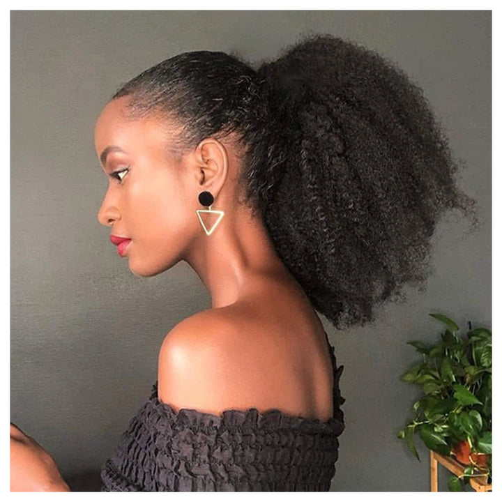 Afro Kinky Curly Natural Black — gallery 04