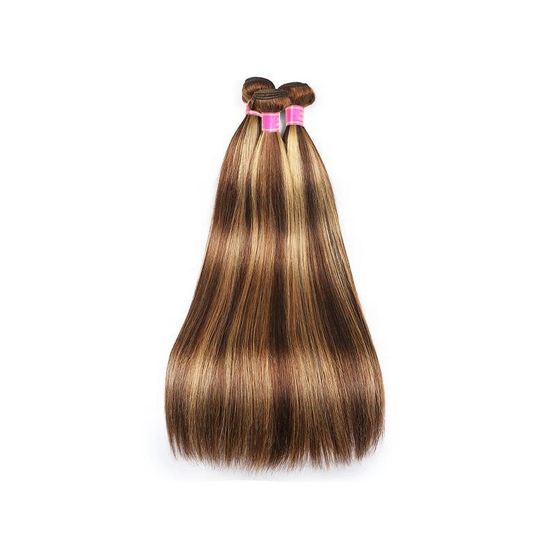 Straight P4/27 brown with blonde highlights — gallery 02