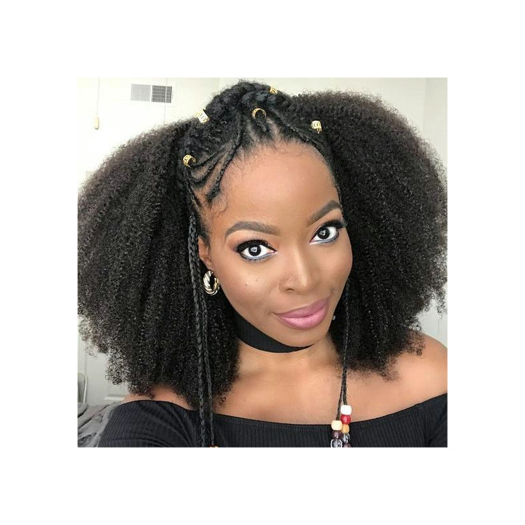 Afro Kinky Curly Natural Black — gallery 03