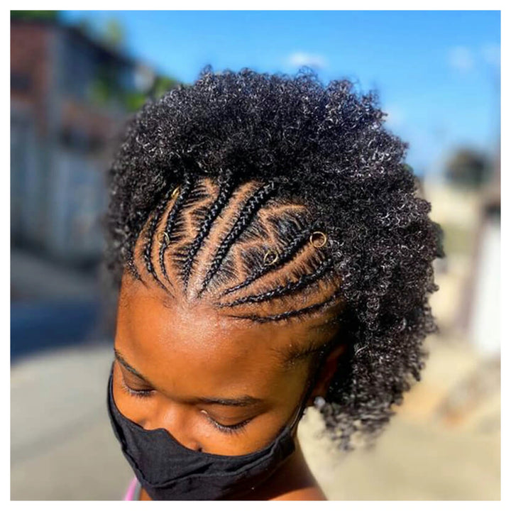 Afro Kinky Curly Natural Black — gallery 04