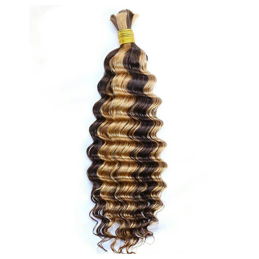 Deep Wave #4/27 brown with blonde highlights — gallery 02