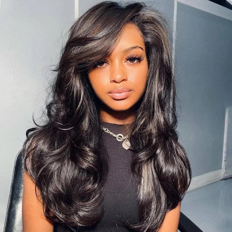 Clearance sale 30 Inch 13x6 Body Wave Lace Front Human Hair Wigs 180% Brazilian Transparen Lace Frontal Wig For Women