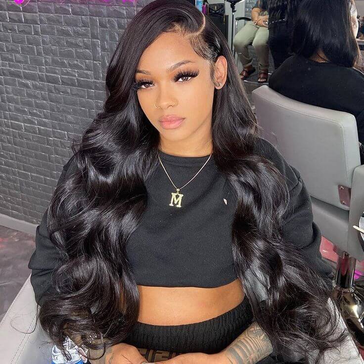 Super Double Drawn Body Wave 13x4/5x5 Lace Human Hair Wigs
