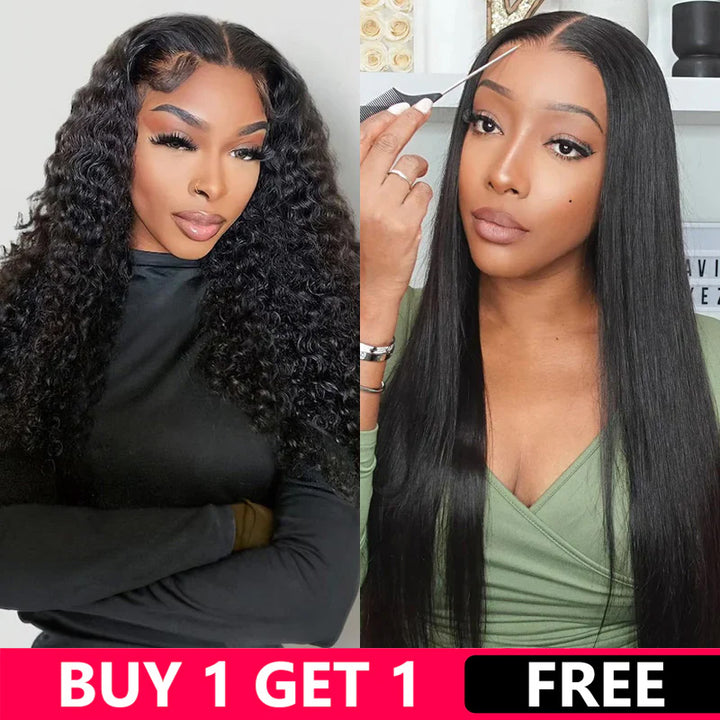BOGO Deal 9x6 Max Lace Glueless Human Hair Wig 24"