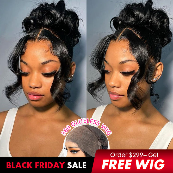 360 Lace Frontal Wigs Brazilian Body Wave Human Hair Wigs Bling hair