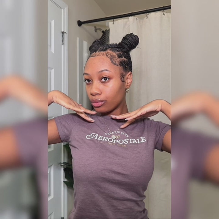 Burmese Curly Crochet Hair Natural Black Machine Made Feather Crochet Human Hair Extension