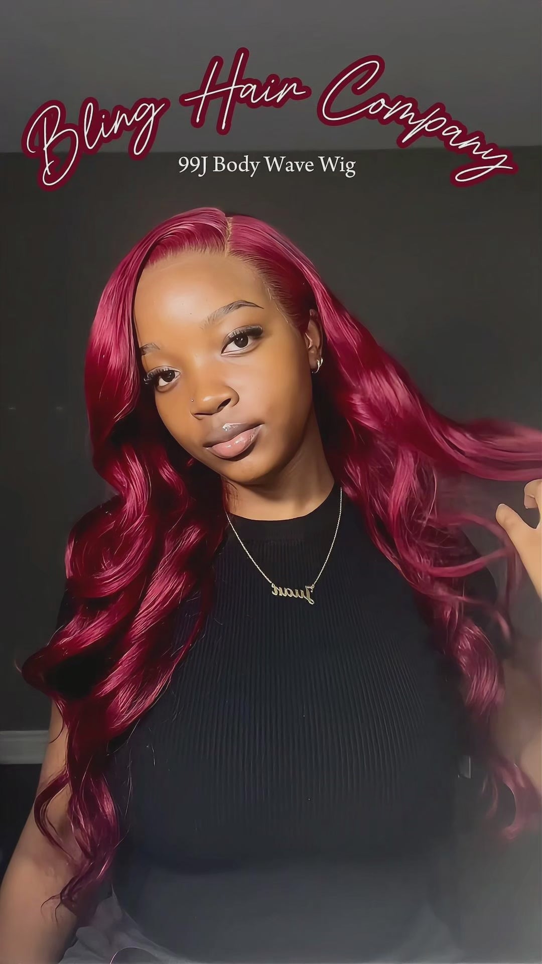 Body Wave Lace Front Colored Human Hair Wigs Brown Burgundy Ginger